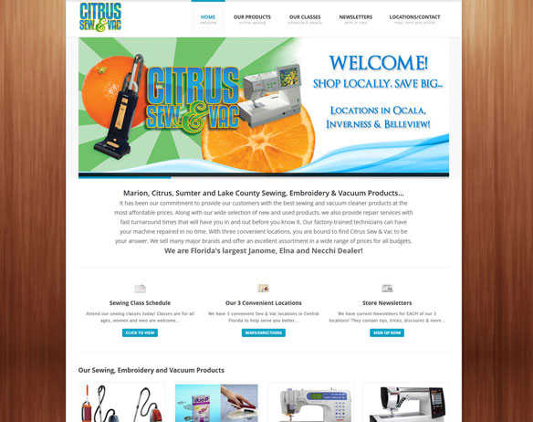 Citrus County FL Web Design